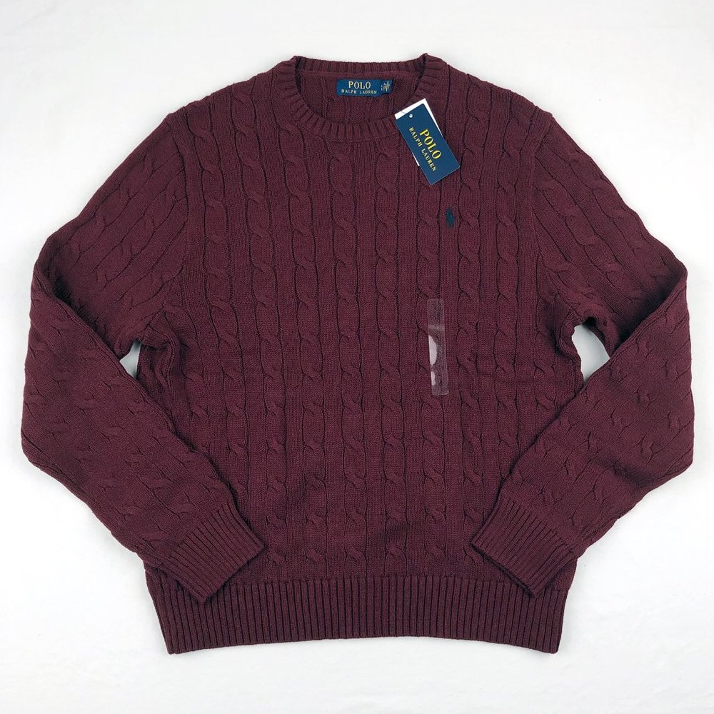 Polo Ralph Lauren Men's Cable-Knit Sweater - Picture 3 of 7